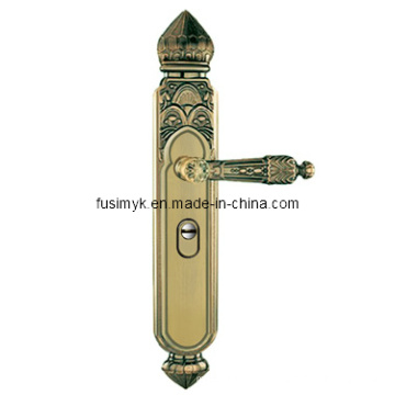Новый дизайн зеленый бронзовые дверные ручки (Альфа-6011TL)